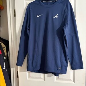 Nike Baseball Dri-FIT Shirt in Dark Blue